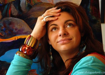 В ателието - Силвия Павлова